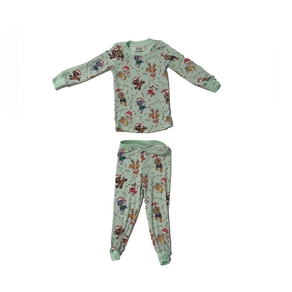 Sweet Southern Oak Paw Patrol Christmas Pajamas Size 18-24 Months